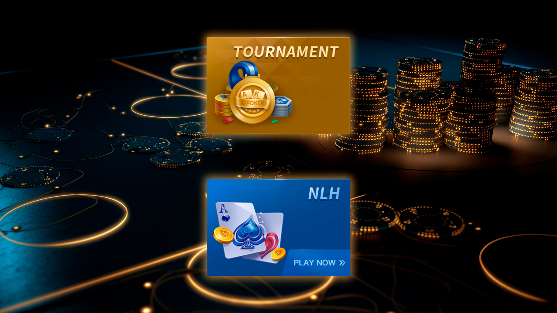 X-Poker: покерные турниры (MTT) и Техасский Холдем (NLH)